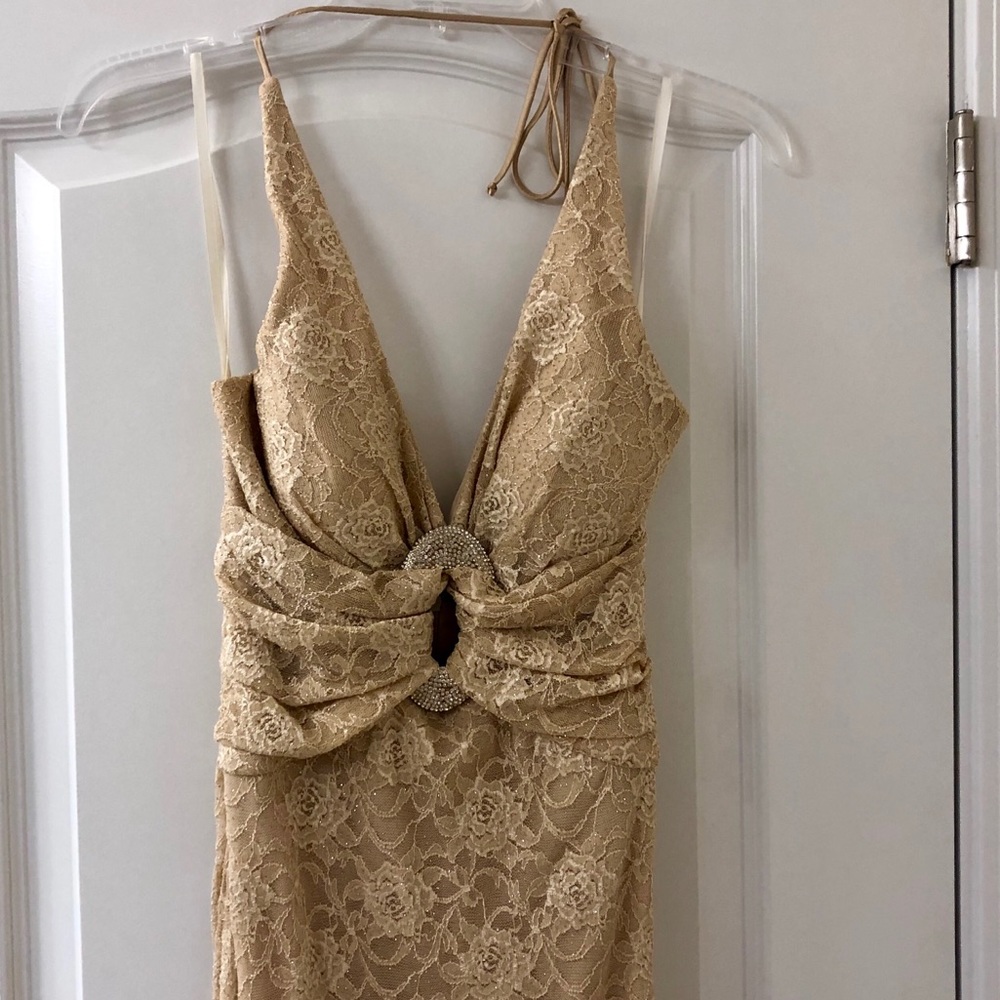 Champagne Formal Dress